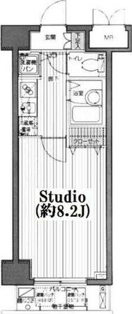 グランド・ガーラ日本橋茅場町の物件間取画像
